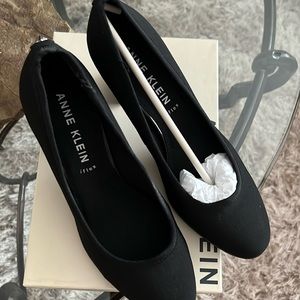 Anne Klein black  memory foam heels never worn. Price is firm.